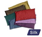 small silk eye pillow